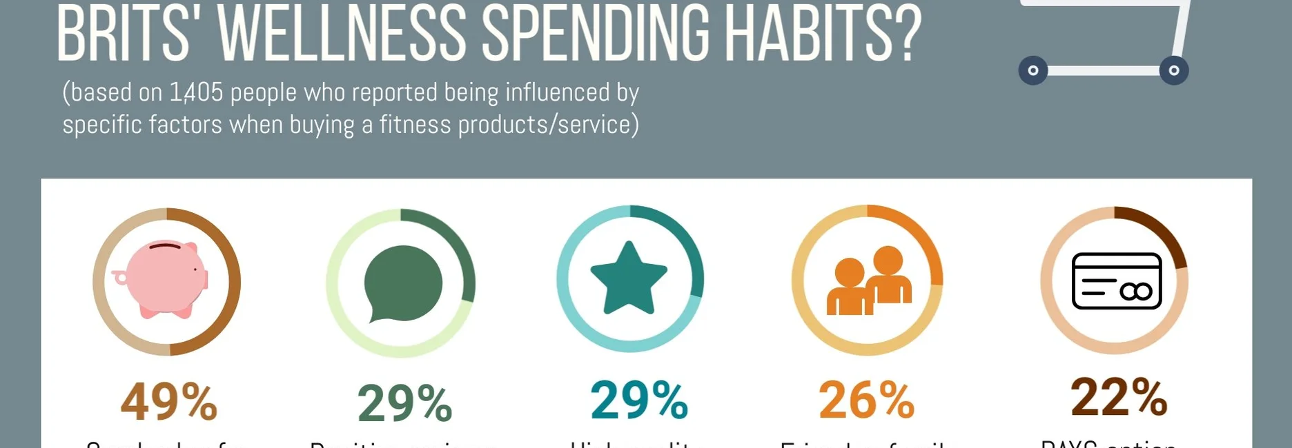 Factors that influence Brits wellness spending habits