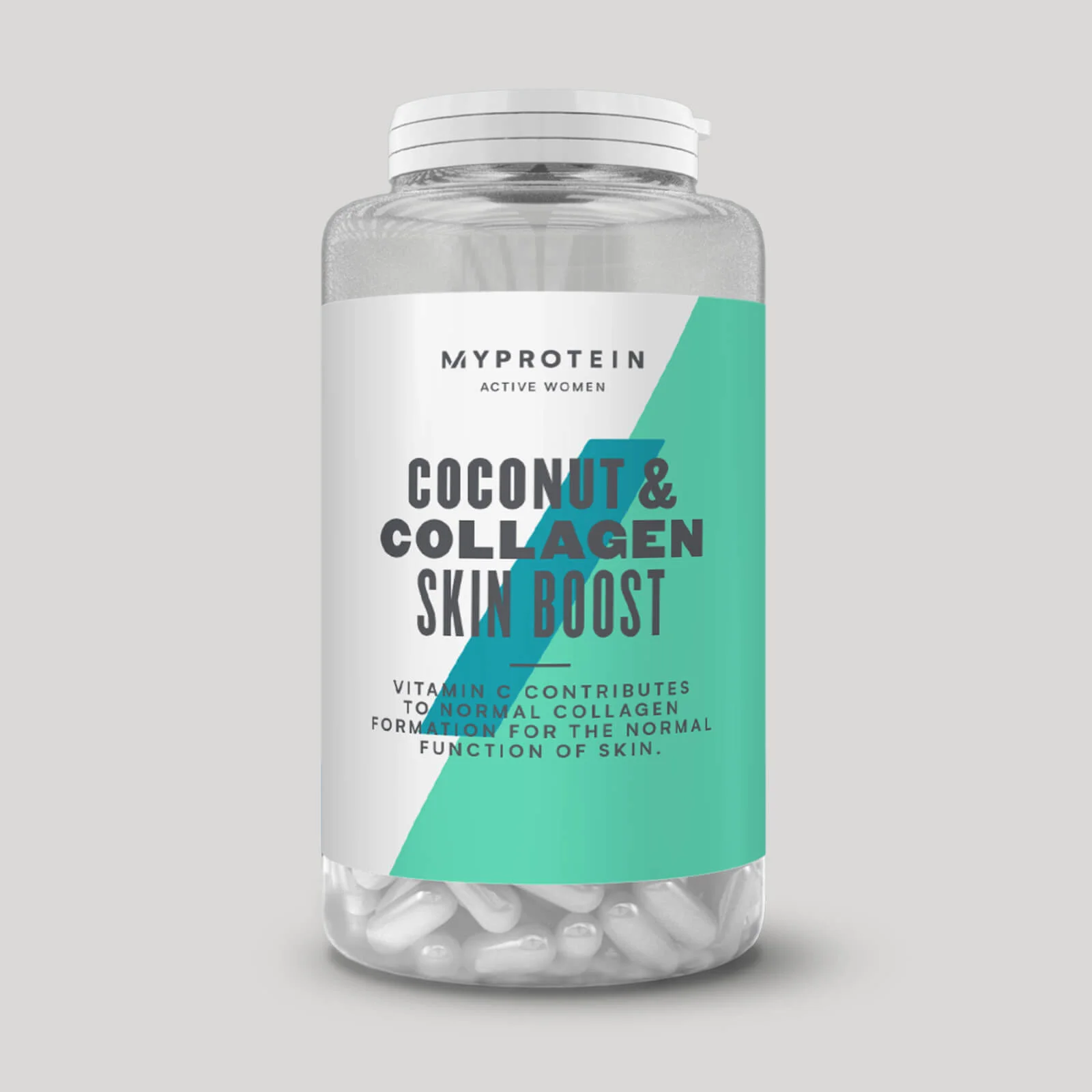 Myprotein Active Woman Collagen & Coconut Capsules - 180Capsules - Unflavoured Image 1