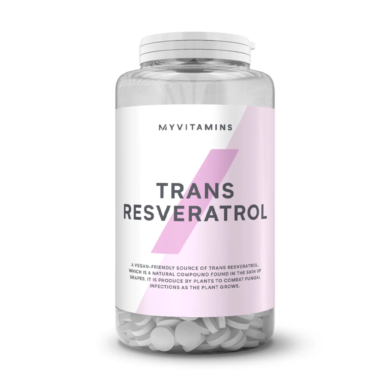 Trans Resveratrol Tablets - 1 Month (60 Tablets) Image 1