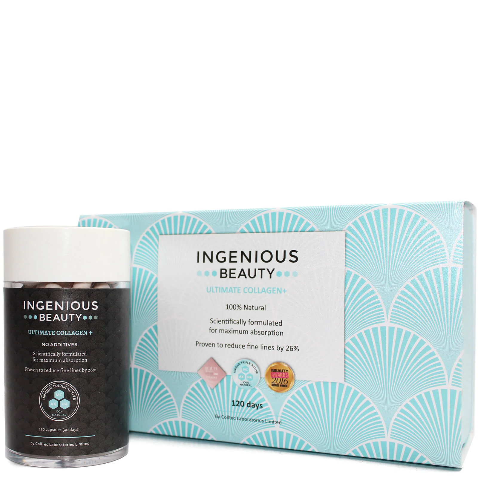 Ingenious Beauty Ultimate Collagen+ Box of 3 Limited Edition (Worth £225) Image 1
