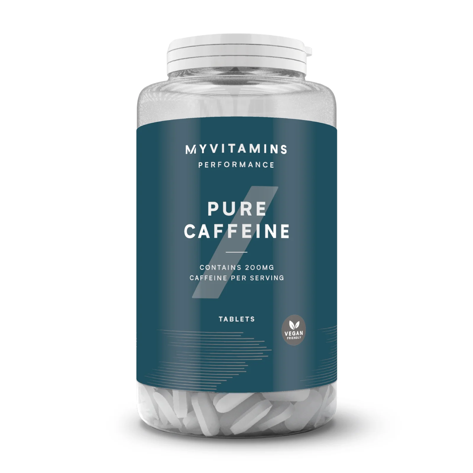 Pure Caffeine Tablets - 200Tablets Image 1