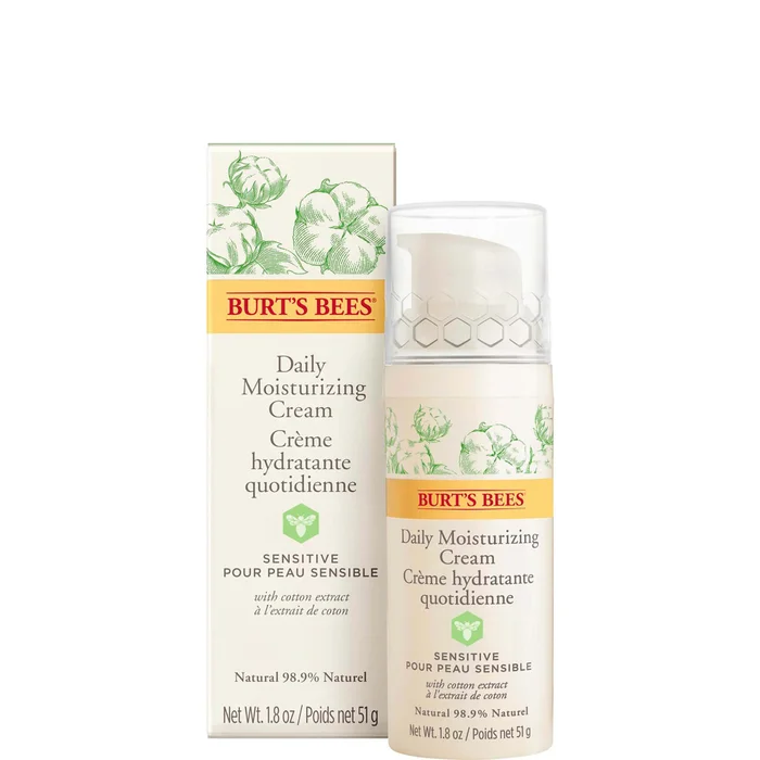 Burt's Bees Sensitive Daily Moisturising Cream 50g