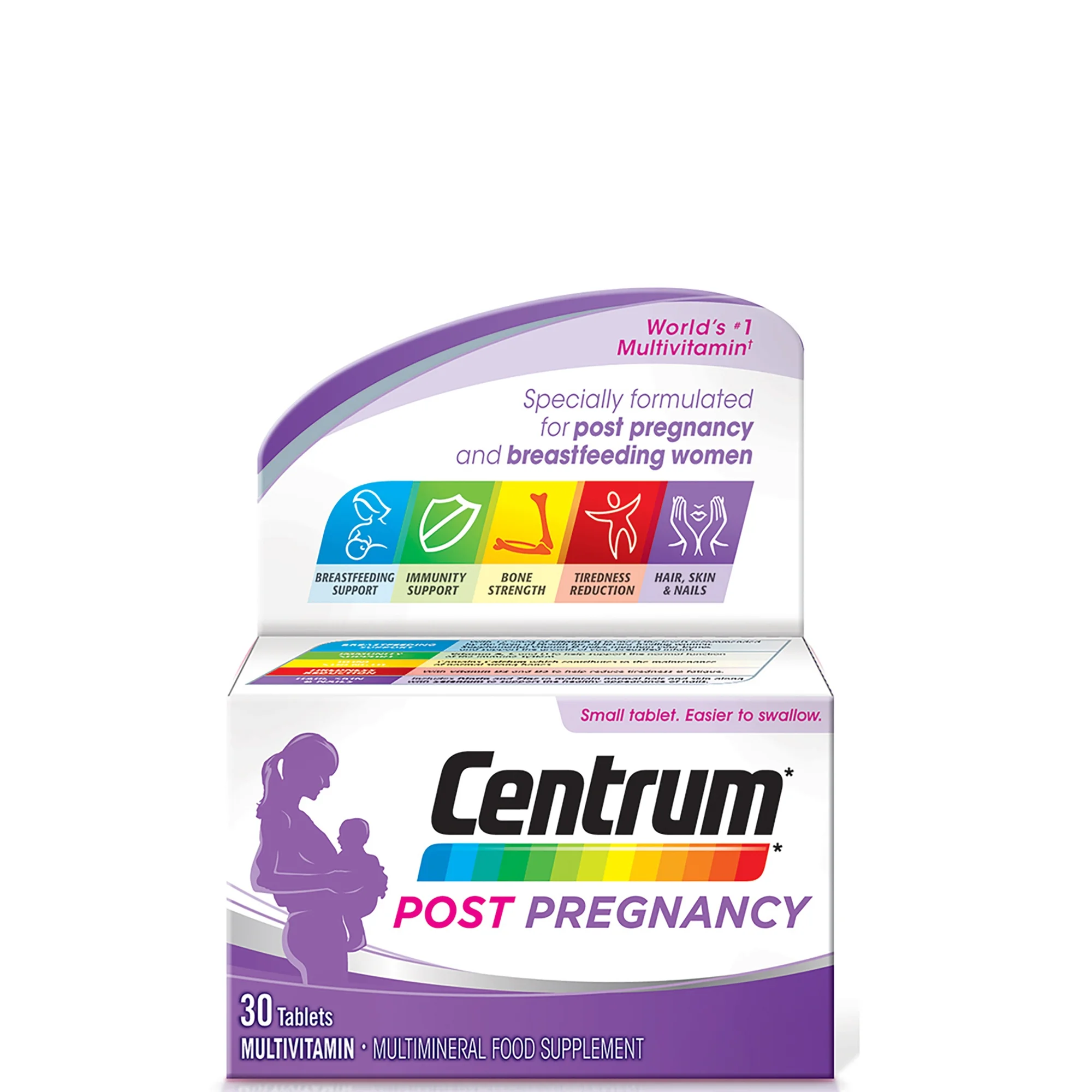 Centrum Post-Pregnancy Tablets (30 Tablets) Image 1