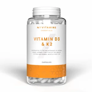 Vitamin D3 & K2 Capsules - Amount 90CAPSULES, 90servings