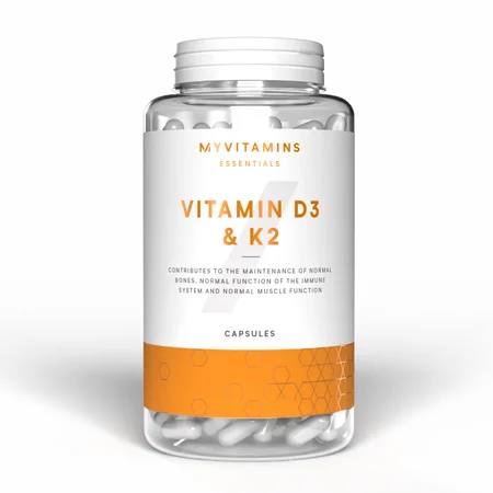 Vitamin D3 & K2 Capsules - 90CAPSULES, 90servings