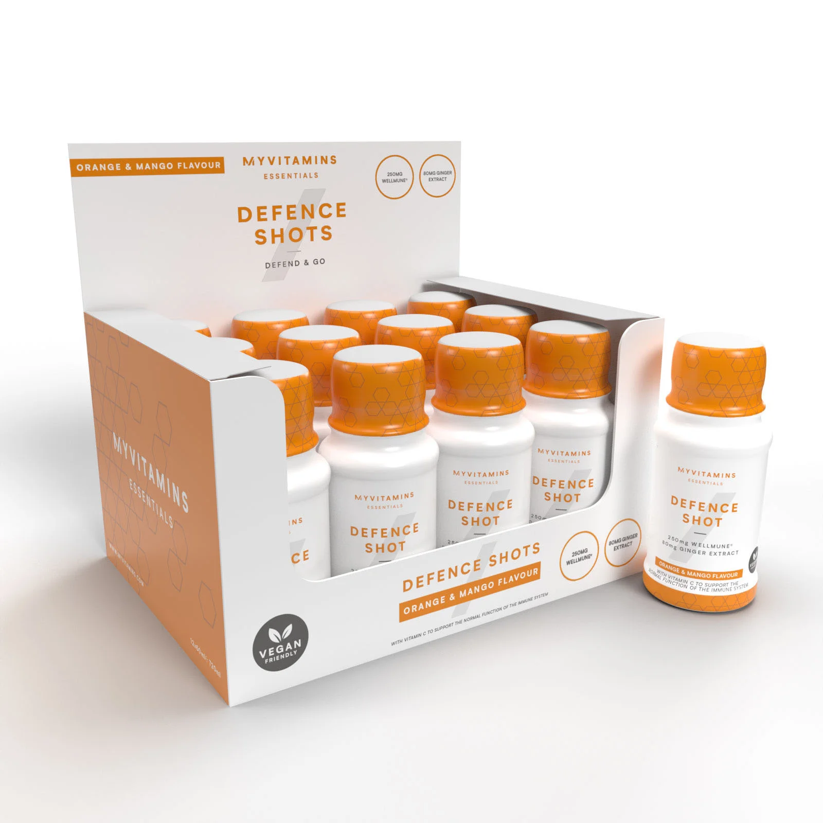 Defence Shots - Orange & Mango Image 1