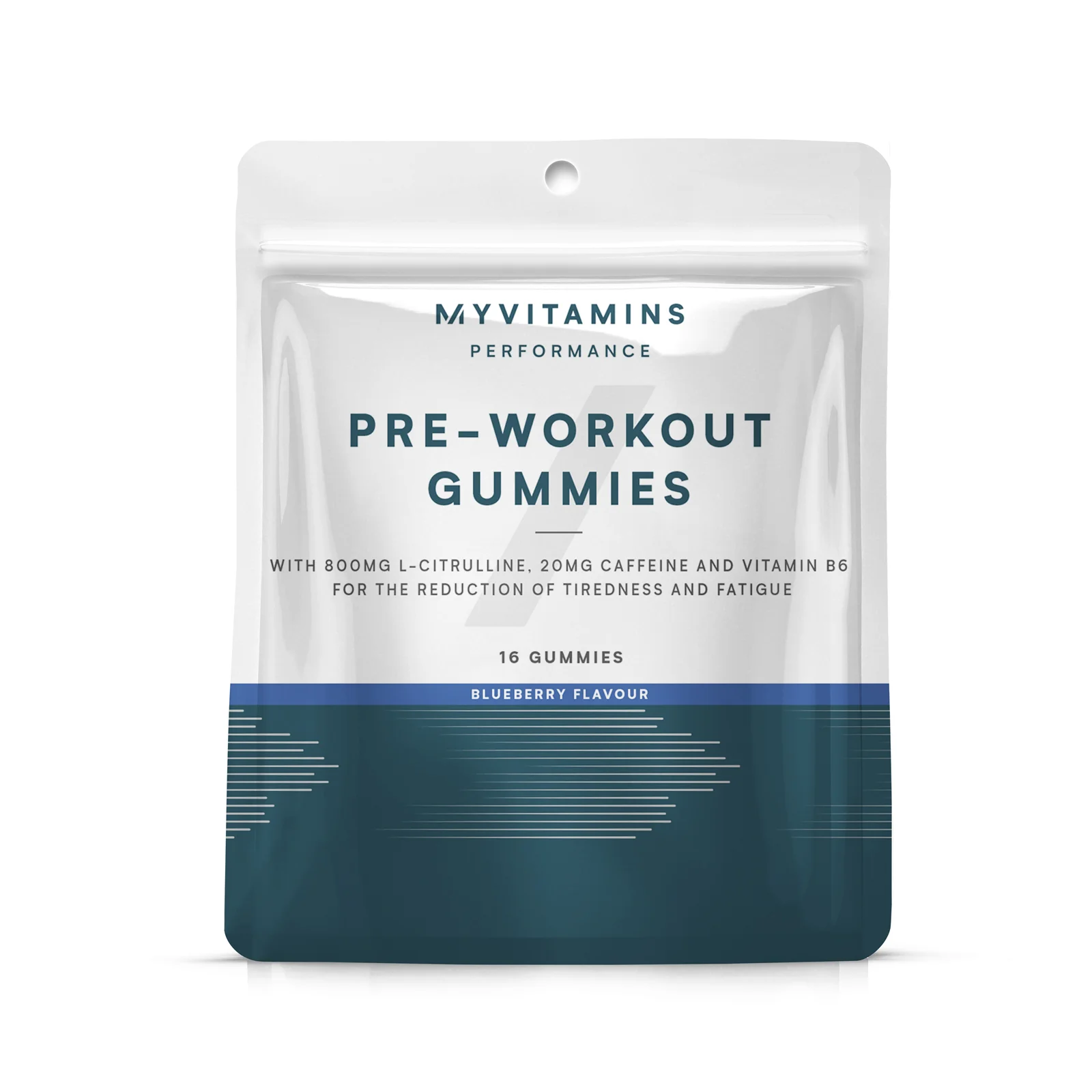 Pre-Workout Gummies - Sample Pouch - Blueberry Image 1