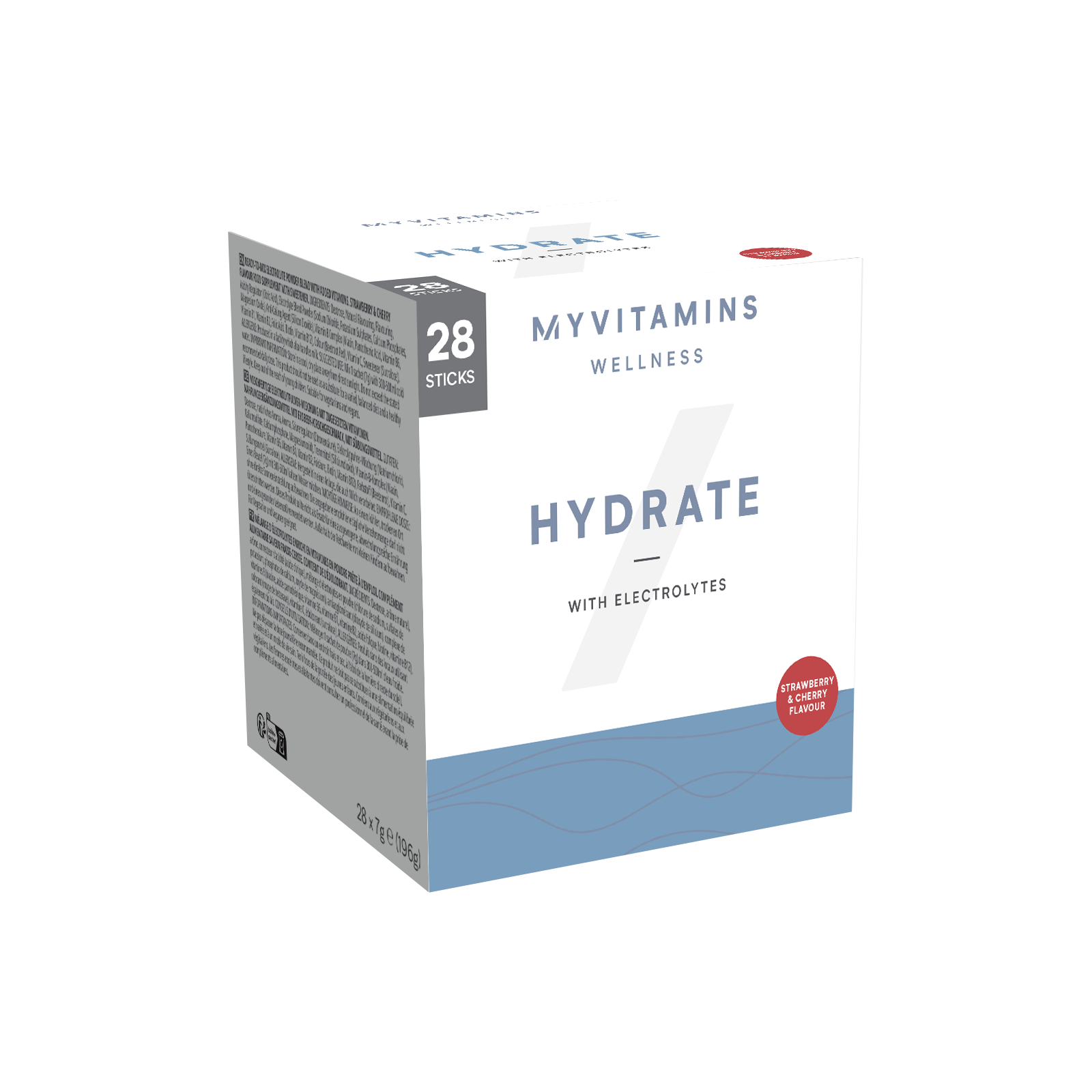 Hydrate Powder - 28servings - Strawberry and Cherry Image 1