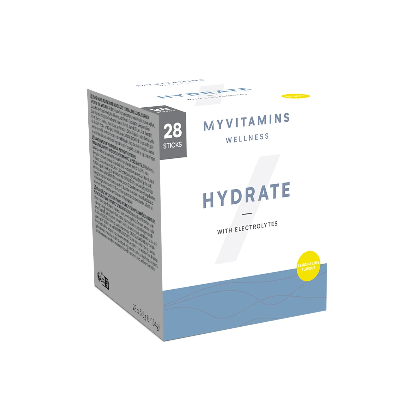Hydrate Powder - 28servings - Lemon and Lime Image 1