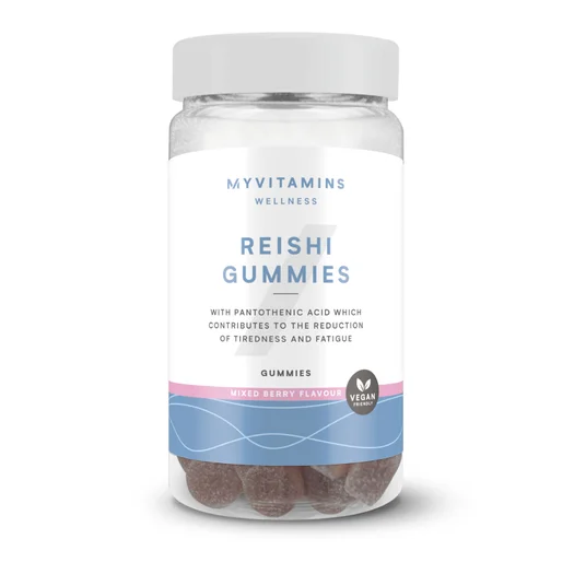 Mushroom Gummies (Lion's Mane, Reishi, Cordyceps) - 60gummies - Reishi (Relax) - Mixed Berry