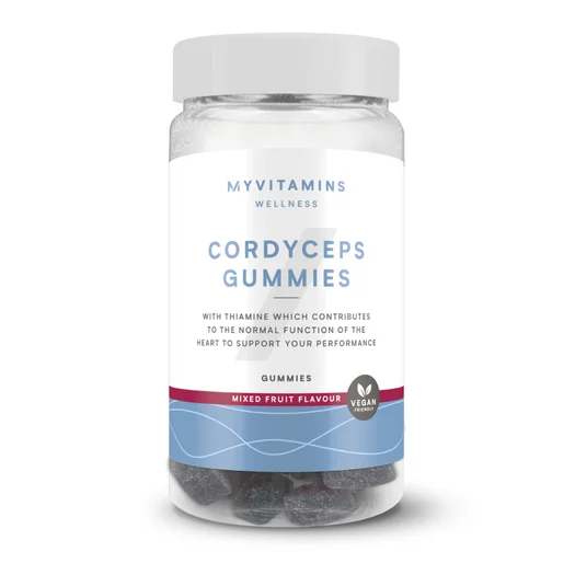 Mushroom Gummies (Lion's Mane, Reishi, Cordyceps) - 60gummies - Cordyceps (Perform) - Mixed Fruit