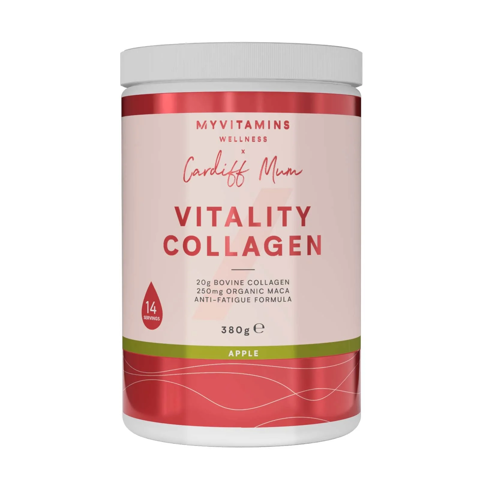 Vitality Collagen Powder - 14servings - Apple Image 1
