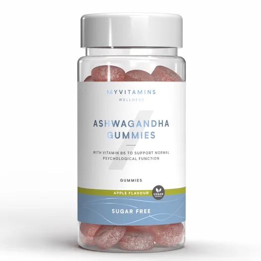 Sugar-Free Ashwagandha Gummies - 60gummies - Sugar Free Apple