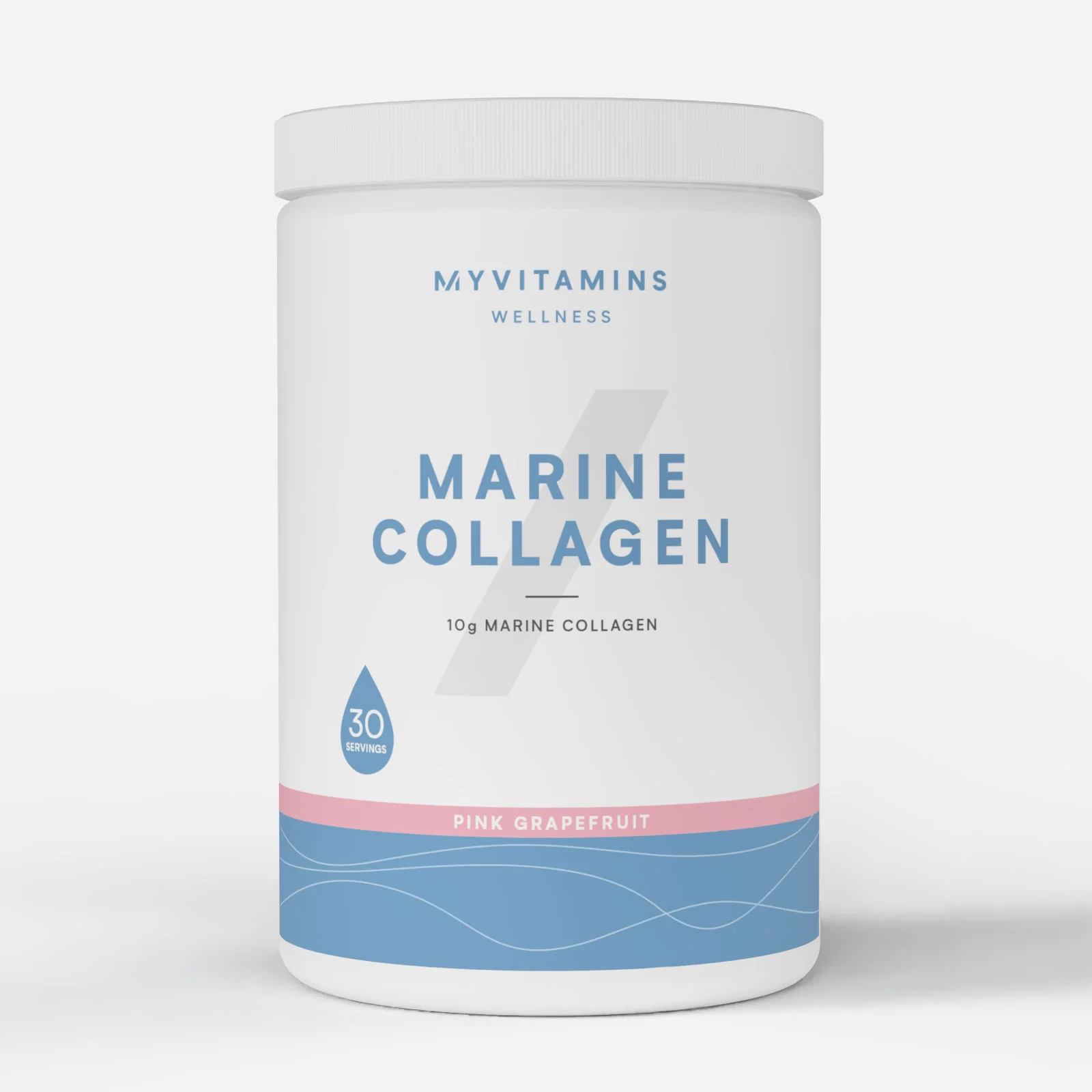 Myvitamins Marine Collagen - 360G, 30servings - Pink Grapefruit Image 1