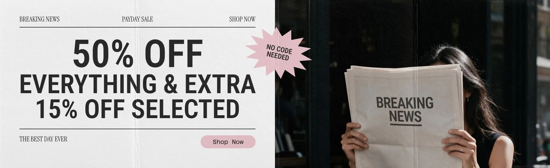 Extra 15% Off Selected